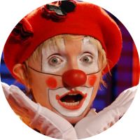 Ritratto di Clown Karamela